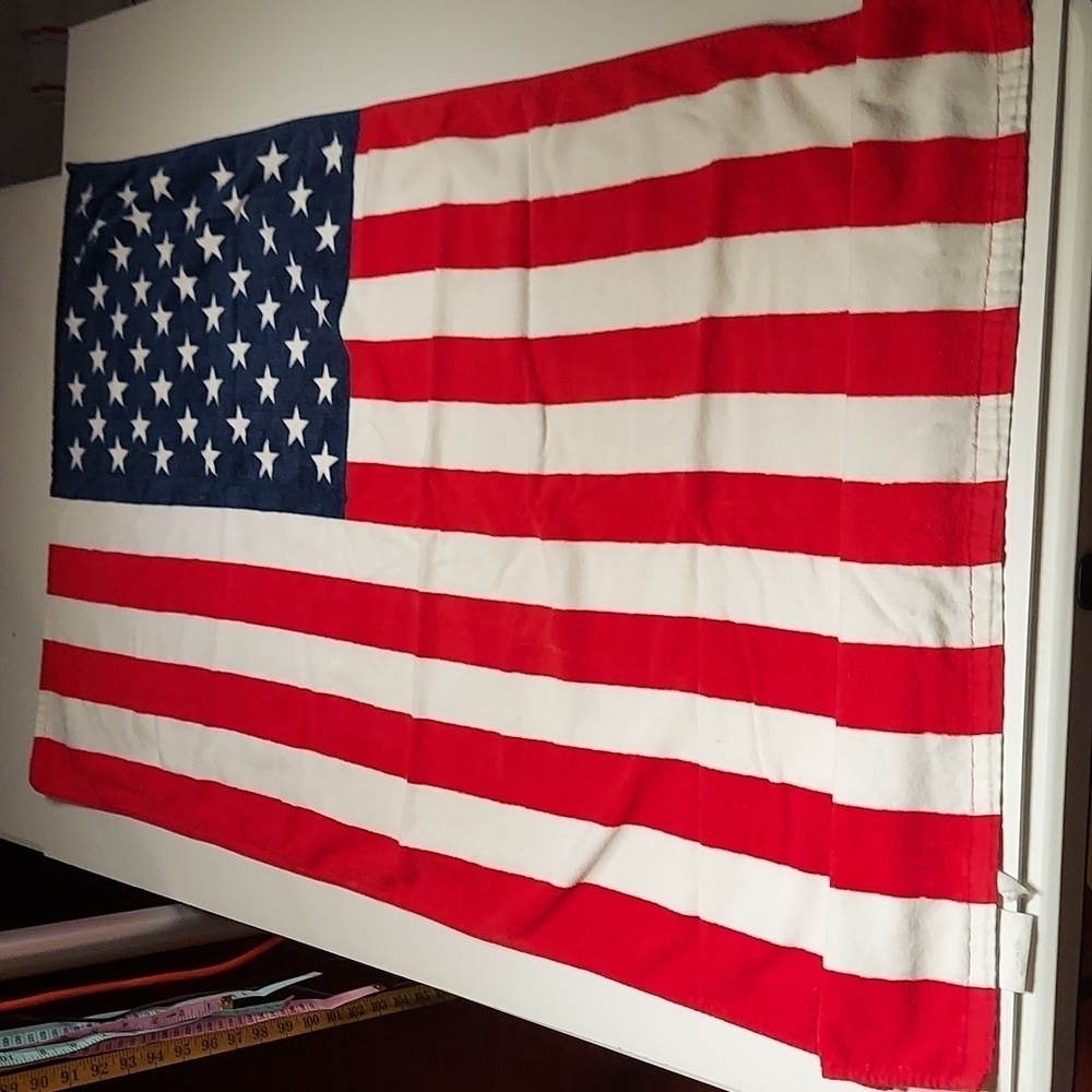 OLD GLORY USA FLAG TOWEL 100% Cotton  28x58